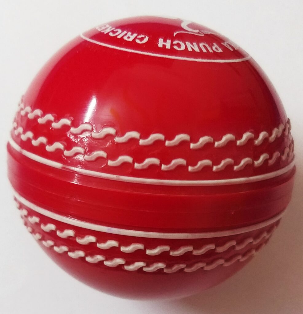 Cricket red punch balls